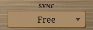 Sync, close up on the Reckless Mod.