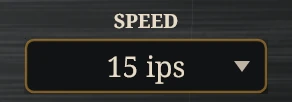 Speed, close up on the Reckless Tape.