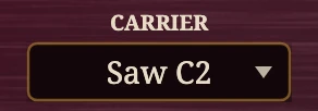 Carrier, close up on the Reckless Vocoder.
