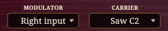 Modulator and Carrier: where the voice and the instrument come from.