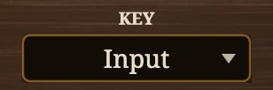Key (plate), close up on the Reckless Wah.